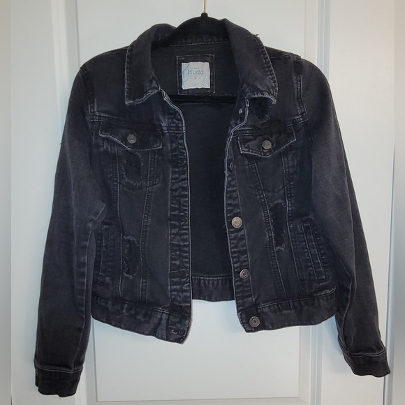 Mudd Jackets & Blazers - MUDD Distressed Jean Jacket Size Medium